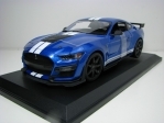  Ford Mustang Shelby GT500 2020 Blue 1:18 Maisto 31388 